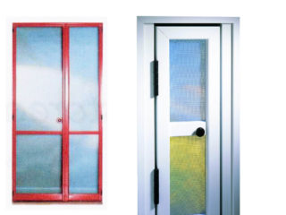 Moustiquaire porte battante